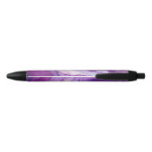 Stylo Élégant Personnalisé En Encre Violette (Dos)