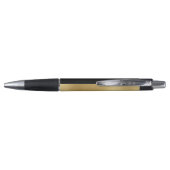 Stylo Élégant Simple Moderne Chic Or Et Noir (Dos)