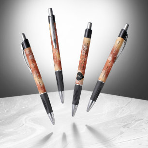 Stylo Élégante 8ème anniversaire du Mariage de bronze