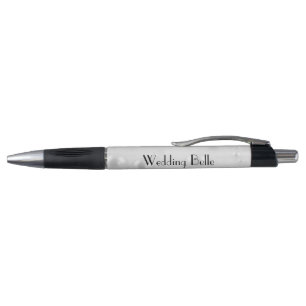 Stylo Elégante perles d'argent Mariage Belle personnalis