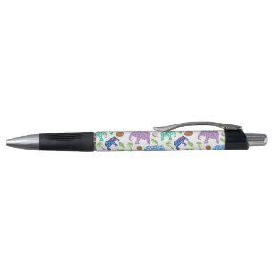 Stylo Éléphants tropicaux
