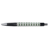 Stylo Emerald Ruby Diamond Gemstone Art Rouge Vert (Devant)