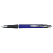 Stylo Emmy de couleur bleu profond uni (Dos)