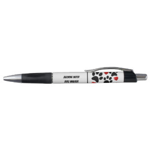 Stylo Empreinte de Patte de Chien Garde d'Animaux Domest