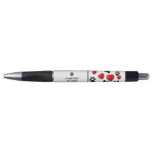 Stylo Empreinte de Patte de Chien Garderie d'Animaux Dom (Devant)