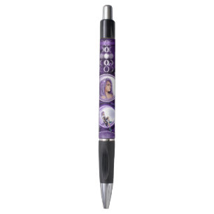 Stylo Enfant de lune violette