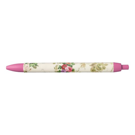 Stylo et stylo d'école Floral (Devant)