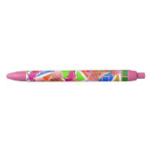 Stylo et stylo scolaire Crème glacée fraise (Devant)