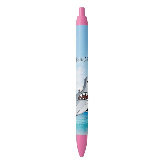 Stylo et stylo scolaire requin Océan (devant Vertical)