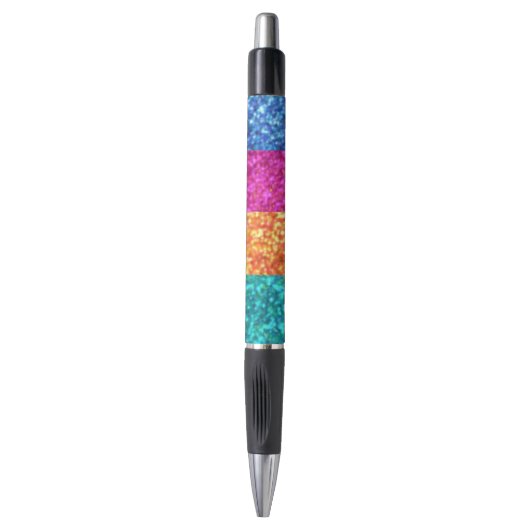 Stylo Étincelle de U multicolore (4) (Devant (Vertical))