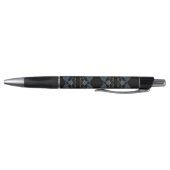 Stylo Éventail Bleu Élégant (Bas)