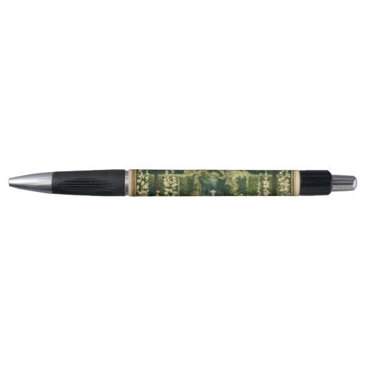Stylo Ex Libris de jardin vintage (Devant)
