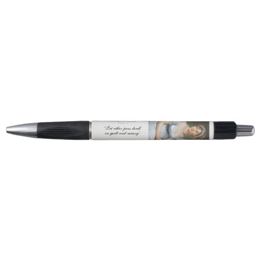 Stylo fait sur commande d'encre de Jane Austen (Devant)
