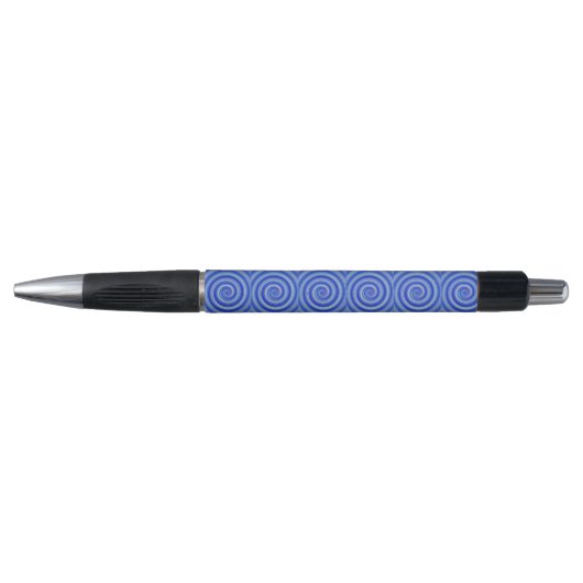 Stylo Fancy Blue Spiral (Devant)