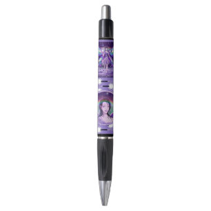 Stylo Fée de pluie violette