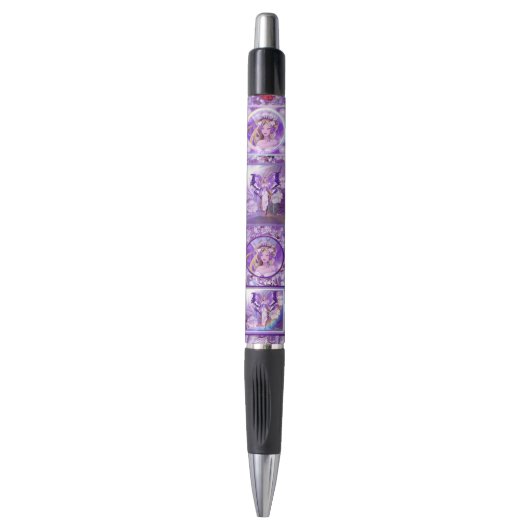 Stylo fée du soleil pourpre (Devant (Vertical))