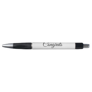 Stylo Félicitations minimales simples ajoutez votre nom