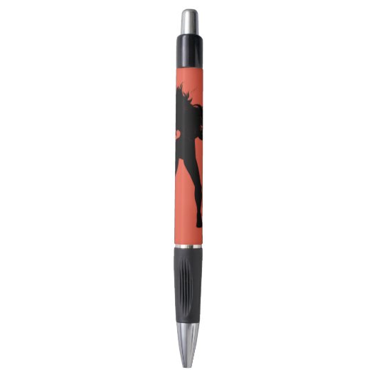 Stylo Femme Joueuse Saxophone - Choisir la couleur (Devant (Vertical))