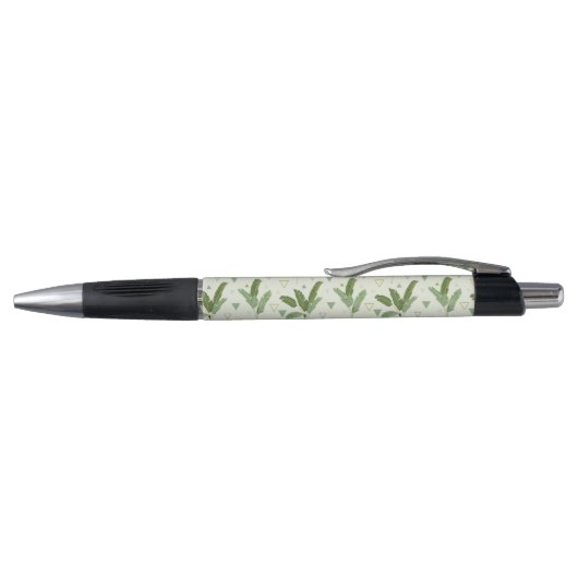 Stylo Feuille de banane avec des triangles (Haut)