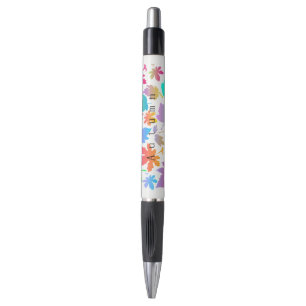 Stylo Feuilles d'automne colorées