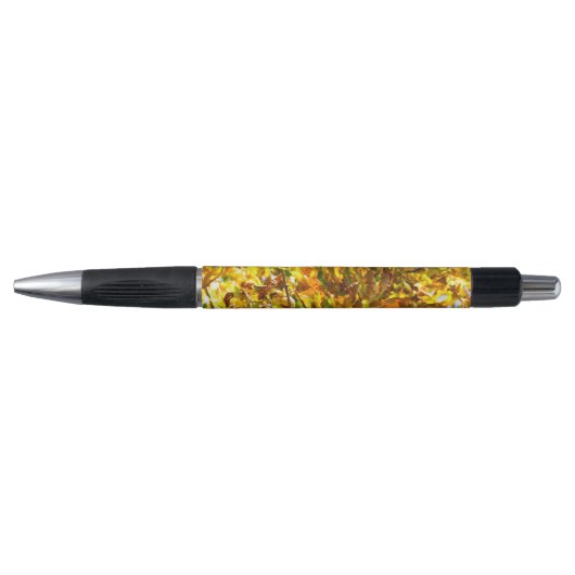 Stylo Feuilles d'automne motif (Devant)