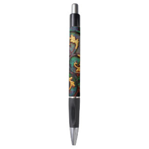 Stylo Feuilles métalliques