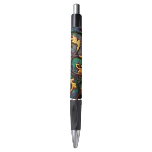 Stylo Feuilles métalliques (Devant (Vertical))
