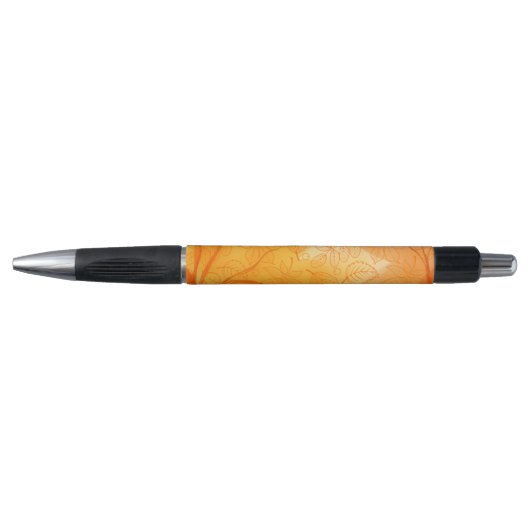 Stylo Feuilles orange classiques Automne (Devant)