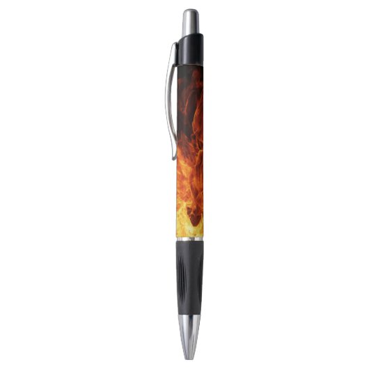 Stylo Flamme orange (Haut (Vertical))
