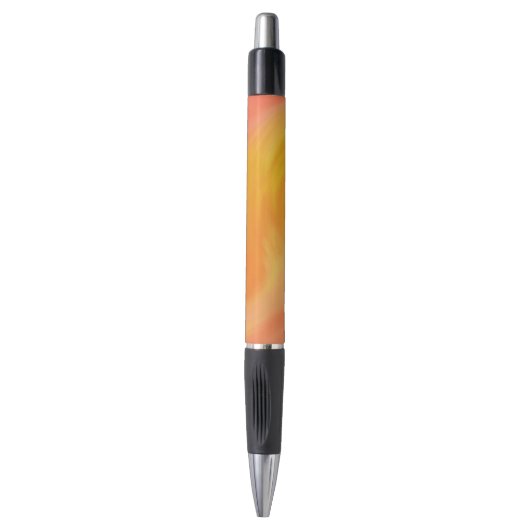 Stylo Flammes Abstraites Vagues orange rose (Devant (Vertical))