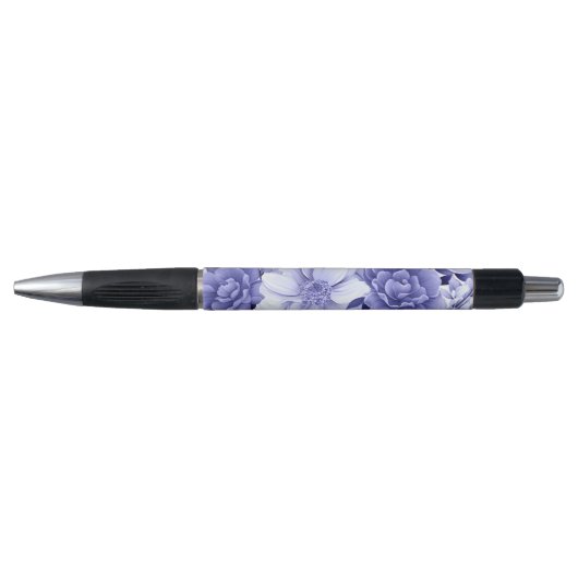 Stylo Fleur Bleue (Devant)