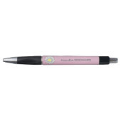 Stylo Fleur Botanique Faisy Rose (Devant)