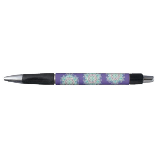 Stylo Fleur De Vie - Indien Mandala 2 (Devant)