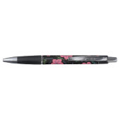 Stylo Fleur motif coloré belle (Dos)