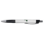Stylo Fleur rose noire (Bas)
