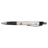 Stylo Fleur Rouge Crème (Bas)
