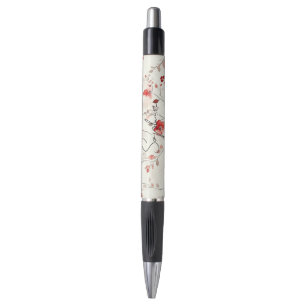 Stylo Fleur Rouge Crème