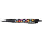 Stylo Fleurs colorées motif (Bas)