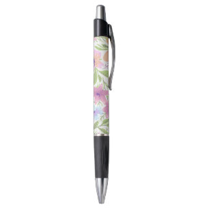 Stylo Fleurs Colorful Nature Élégant Vintage