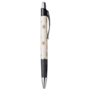 Stylo Fleurs Crème