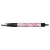 Stylo Fleurs Dahlia, Motif De Fleurs, Dahlia Rose (Devant)