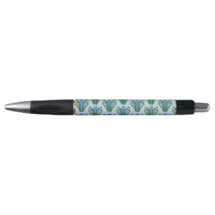 Stylo Fleurs de Jacinthe Bleu Garçon Printemps Motif