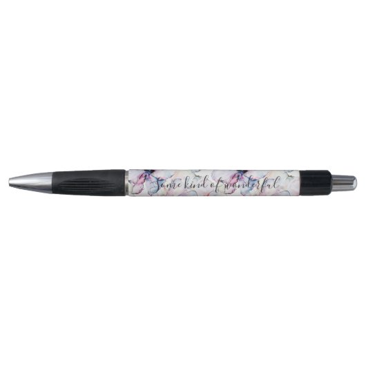 Stylo Fleurs de l'île violette (Devant)