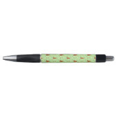 Stylo Fleurs de marmotte et de tulipe mignonnes (Devant)