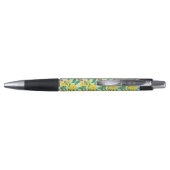 Stylo Fleurs d'eucalyptus jaune (Dos)