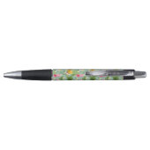 Stylo Fleurs et ananas tropicaux (Dos)