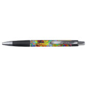 Stylo Fleurs psychédéliques Abstraites (Dos)