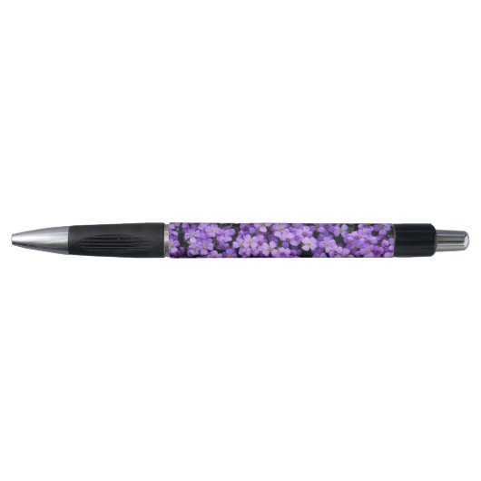 Stylo Fleurs violettes (Devant)