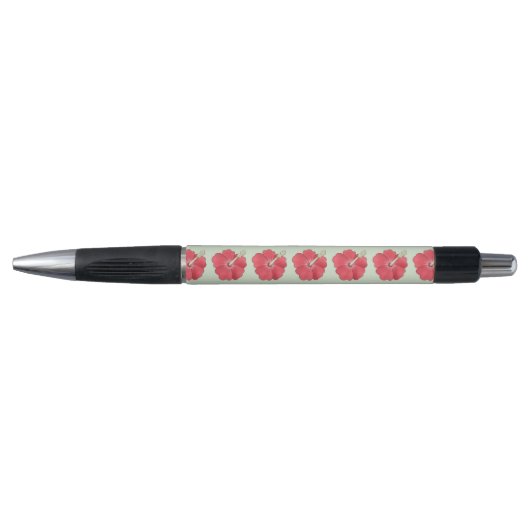 Stylo Floraison de hibiscus (Devant)