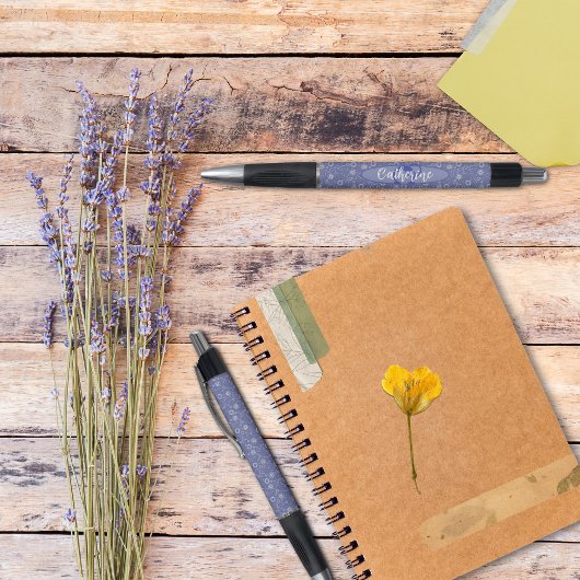 Stylo Floral vintage Inspiré